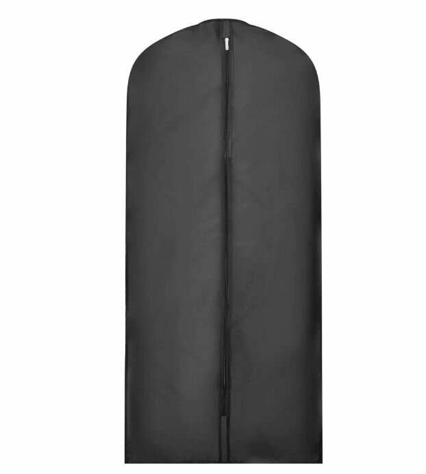 Полиэстеровый чехол для одежды/Spaceo 60x90 см цвет черный
