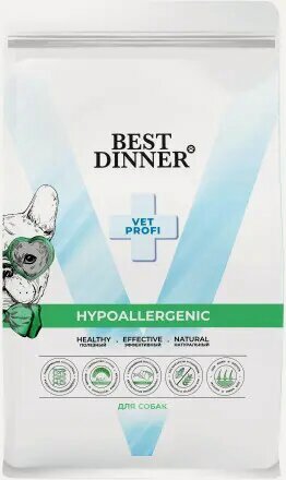 Изображение товара Best Dinner Vet Profi Hypoaller cухой корм взрослых собак при пищевой аллергии 2 кг