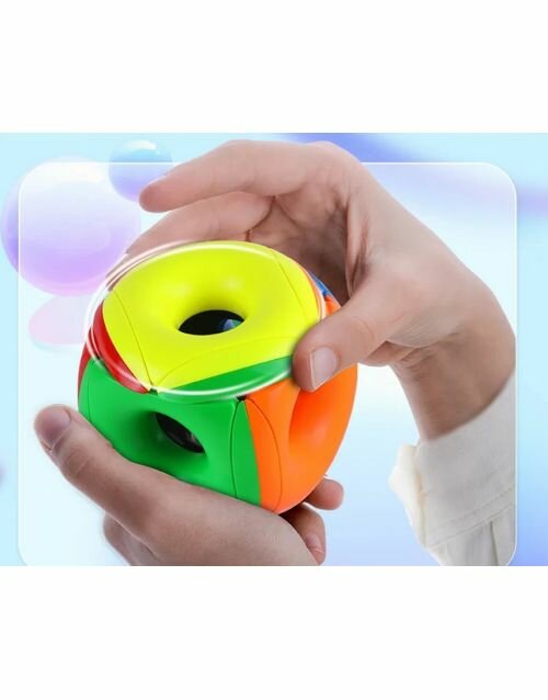 Головоломка кубик QiYi Tori Cube 3x3x3 Hollow Magic Speed Cube — фото 1