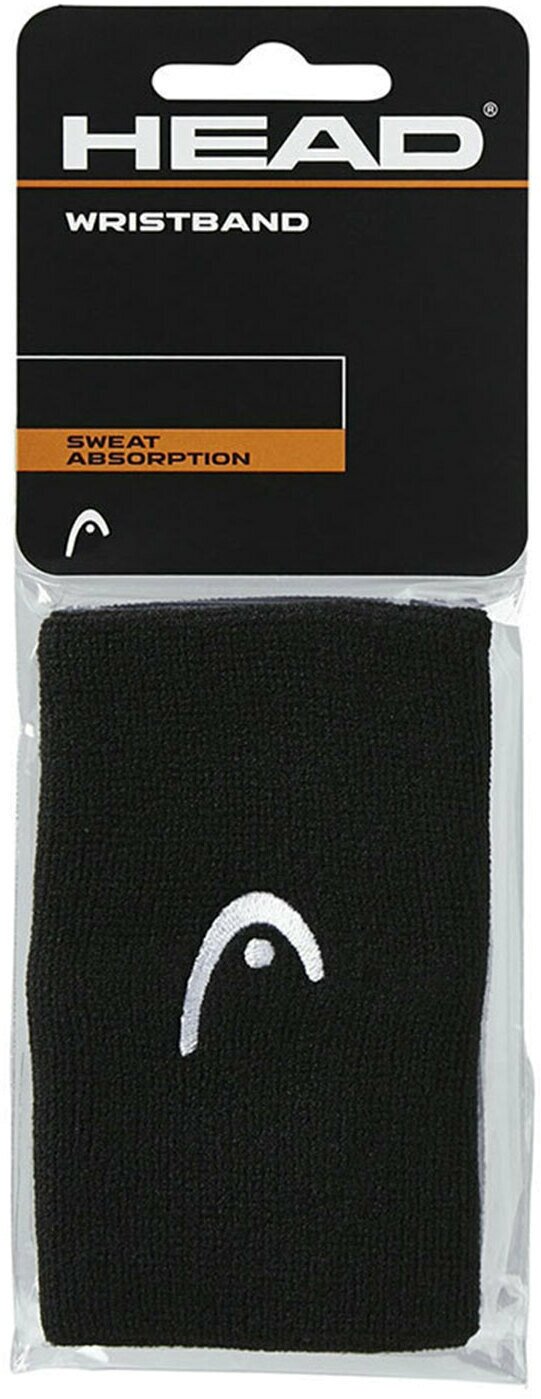 Напульсник эластичный HEAD, размер OneSize, черный — фото 1
