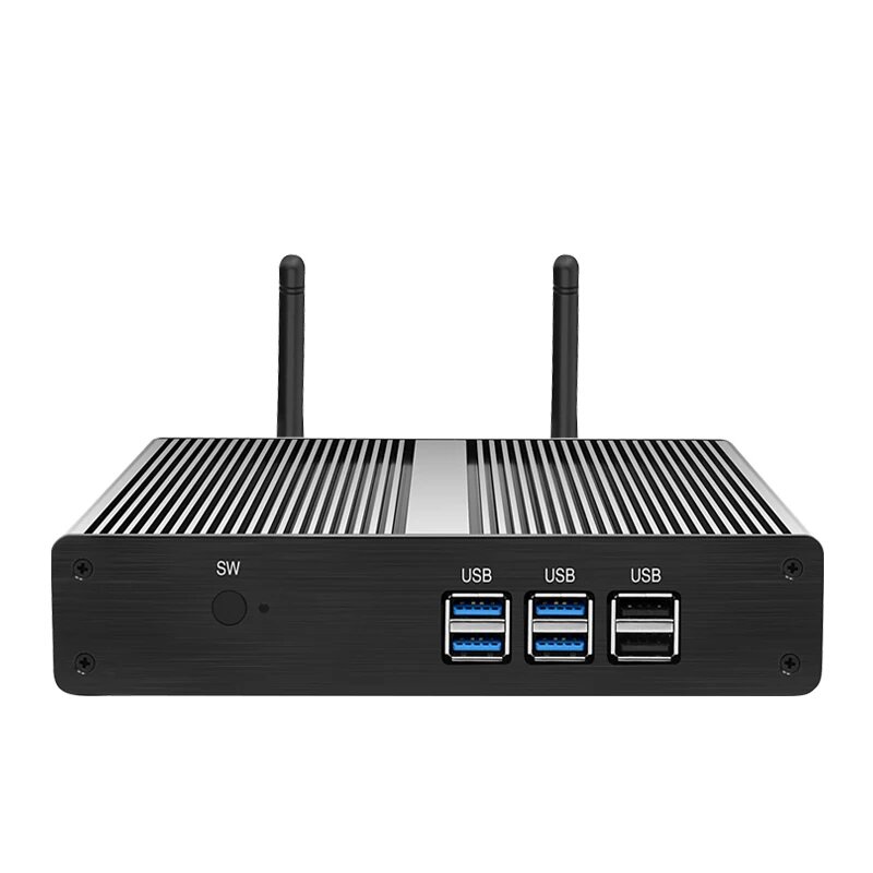 BEBEPC Мини-ПК Core i3-4005U/7100U 8ГБ 120ГБ, Core i5-5200U, 8G RAM 128G SSD WiFi