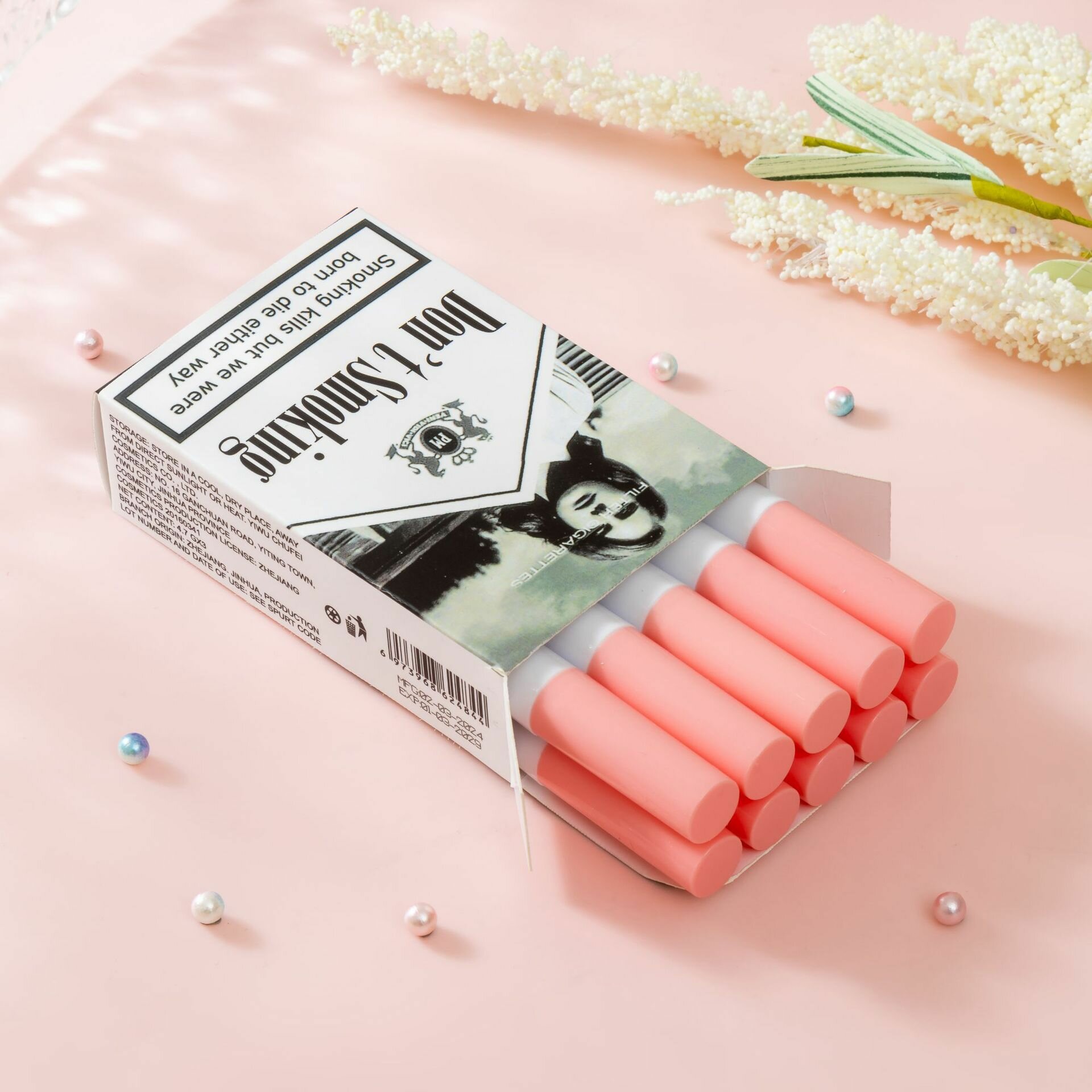Lana Del Rey Lipstick Cigarette Gloss, 10 цветов, набор блесков для губ, стойкая губная помада