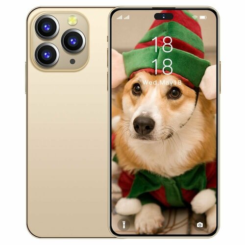 Смартфон i16золотой 6256 ГБ Русская версия по индивидуальному заказу 8000₽