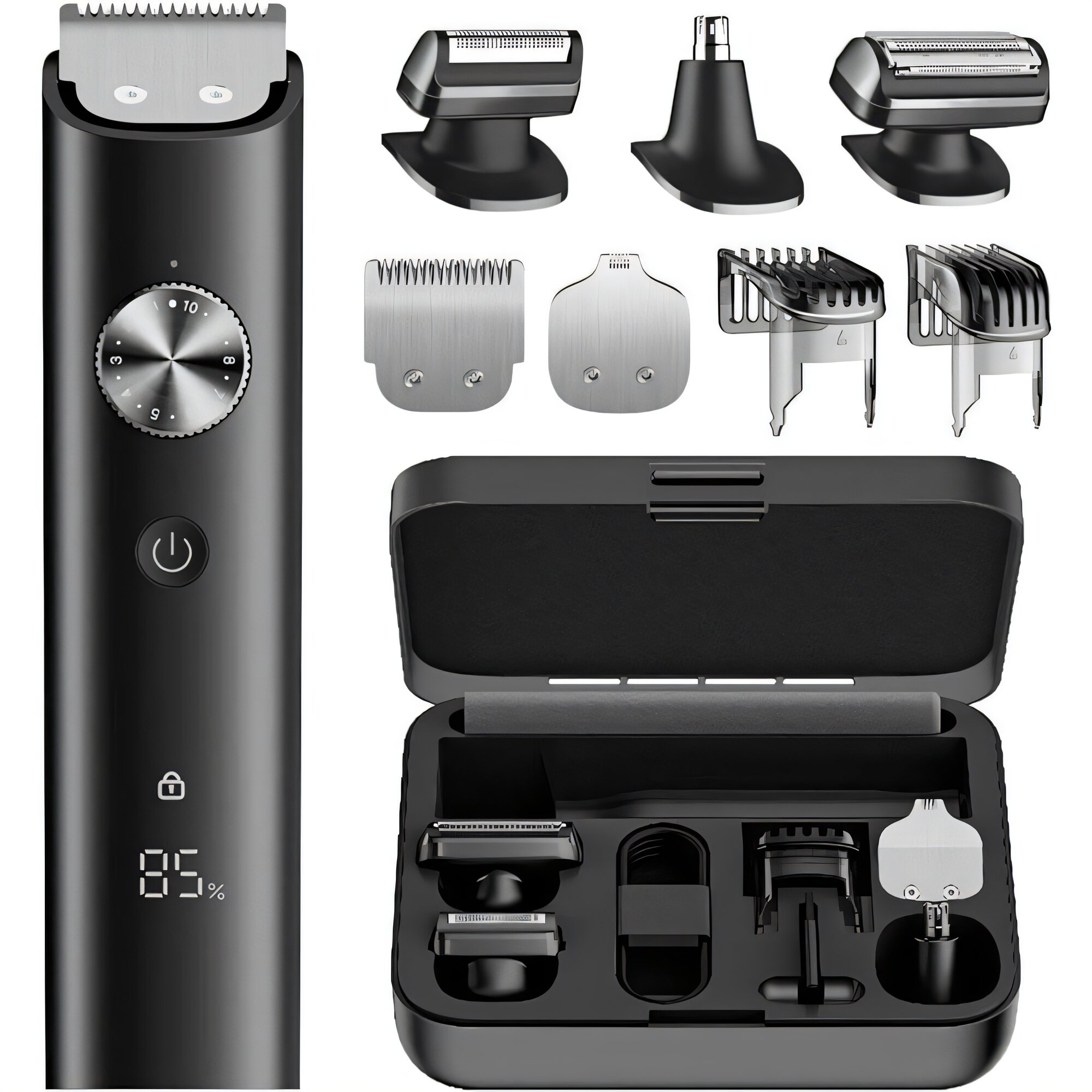 Изображение Машинка для стрижки волос Xiaomi Grooming Kit Pro (XMGHT2KITLF) ЕU EU