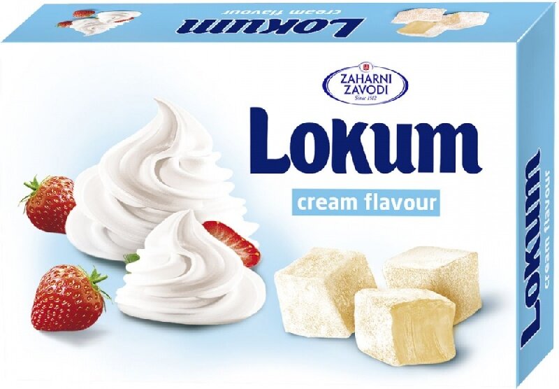 Лукум ZAHARNI ZAVODI со сливочным вкусом 140г