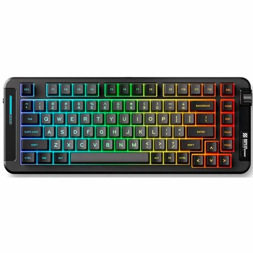 Клавиатура проводная беспроводная Mchose X75 механическая Mchose Hyacinth Switch клавиш - 82 Bluetooth черный 22598₽