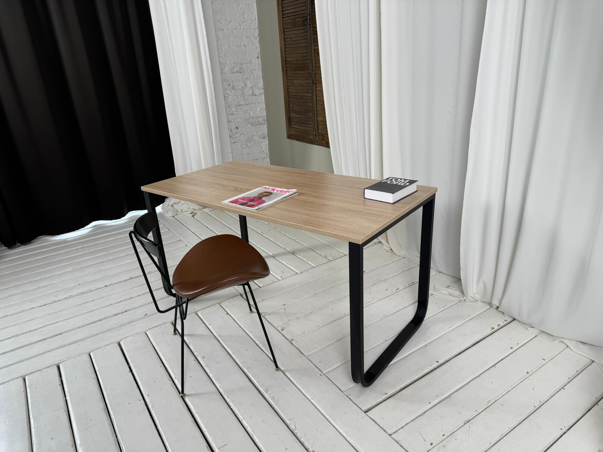 Стол письменный Дуб 120*70 см. — фото 1