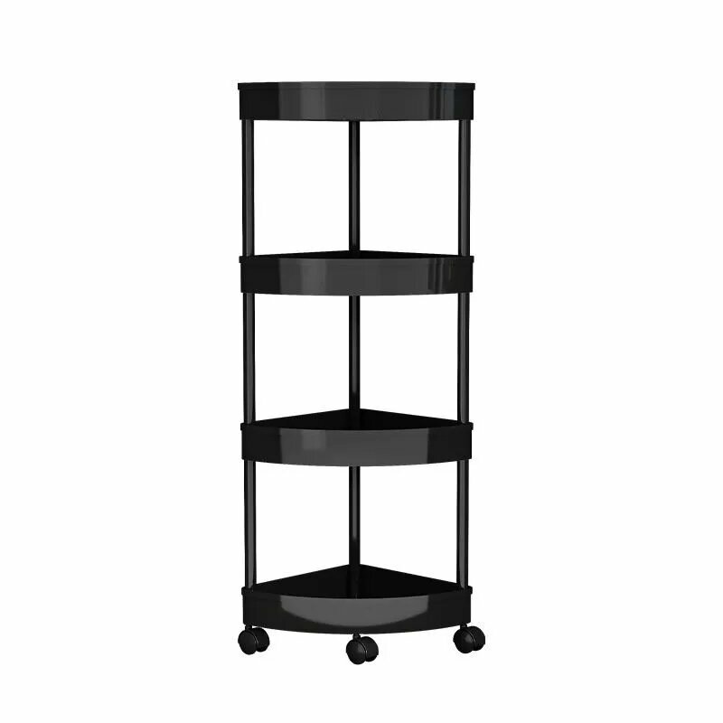 Полка ikea "Пластиковый угол", для ванной, пластик, 87 см, 4 слоя