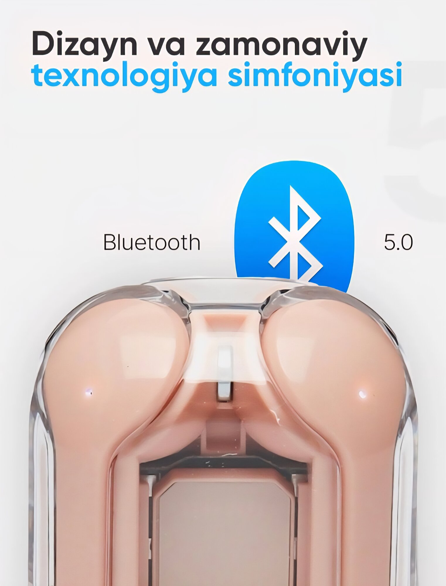 Беспроводные наушники Air 31 р сенсорный управление, для Ios и Android — фото 1