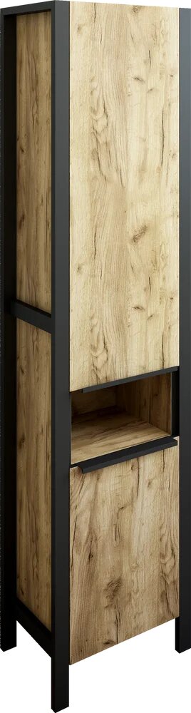 Шкаф пенал для ванной Sanflor Гард 45 напольный  42  8 см  в стиле лофт