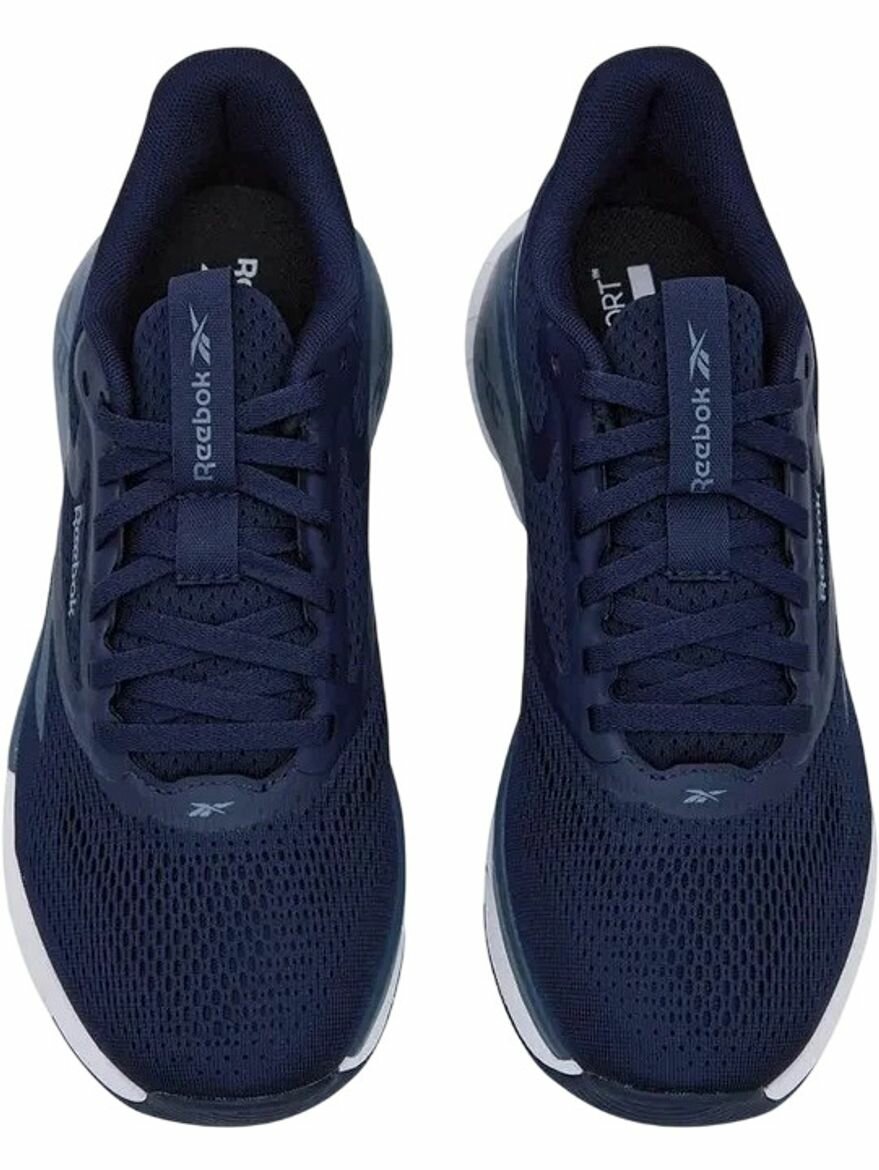 Кроссовки Reebok Flex Trainer, полнота F, размер 10 US, синий, белый — фото 1