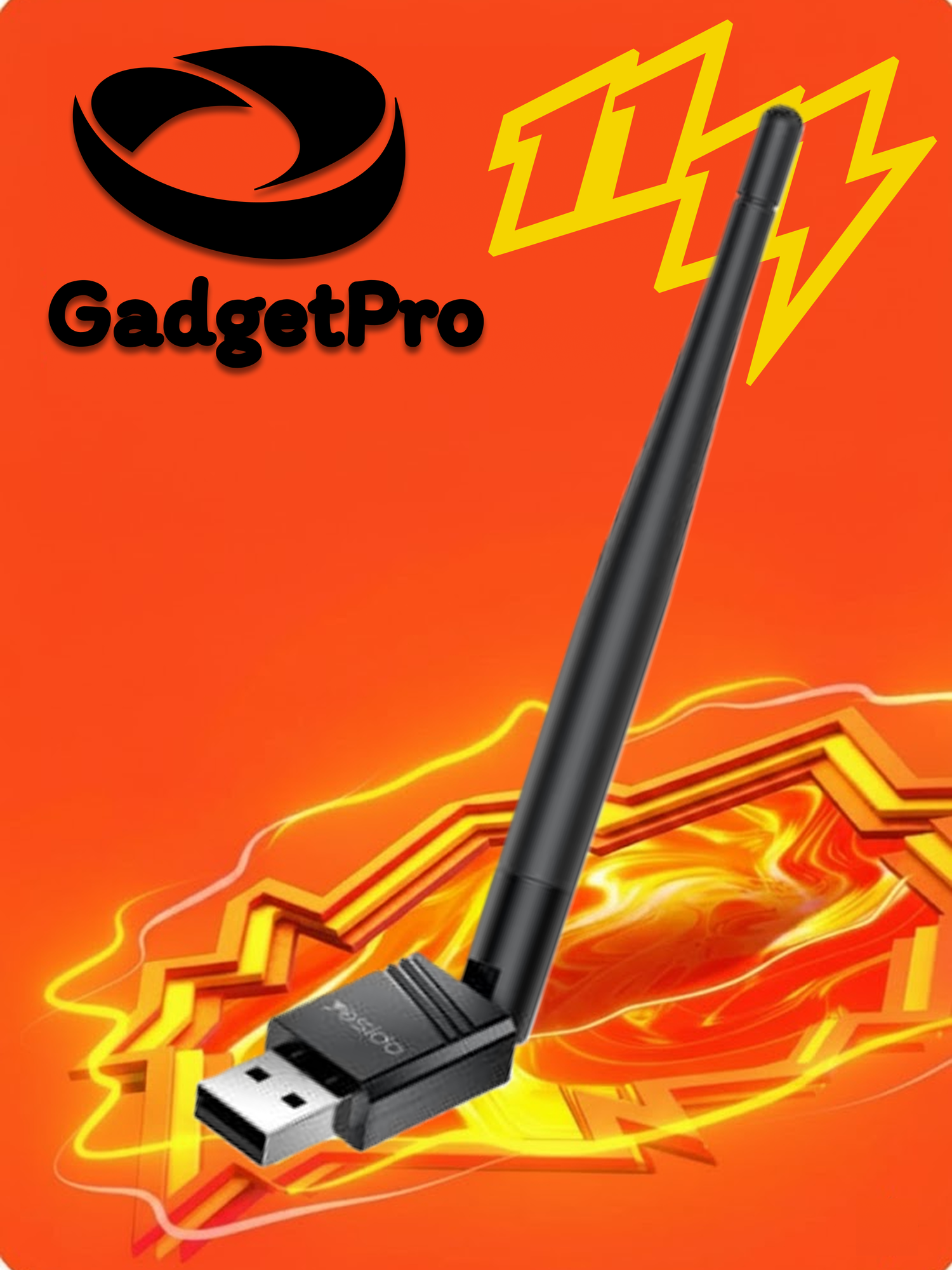 Wi-Fi адаптер Yesido WP11 2.4 ГГц, 150 Мбит/с, USB, антенна, RTL8188FV, Windows 7–11