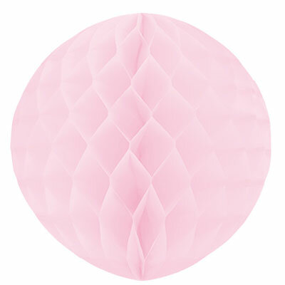 Шар бумажный розовый 30см/G
