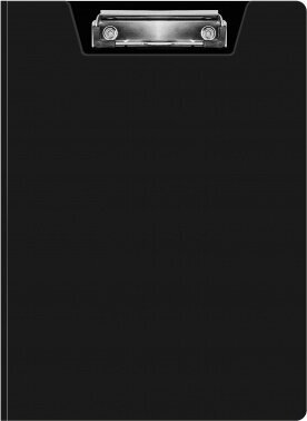 Папка клип-борд A4, пластик, черный (PD602BLCK) Бюрократ - фото №6