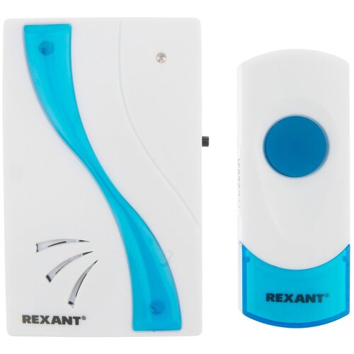 фото Звонок с кнопкой rexant rx-2 электронный беспроводной (количество мелодий: 36)