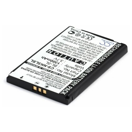 Аккумулятор для телефона Nokia BL-5L, BP-5L (1300mAh) дисплей для nokia e61 e61i e62