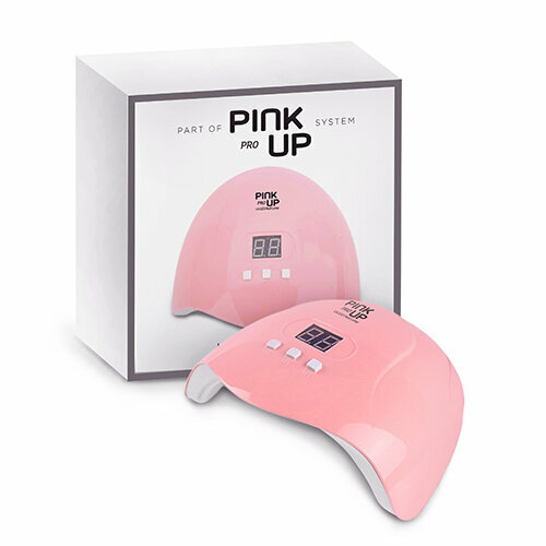 Лампа для полимеризации гель-лака `PINK UP` `PRO` UV/LED pink