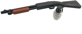 Игрушка детская Штурмовой дробовик/Пневматика/500 пулел в комплекте