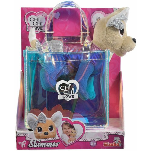Мягкая игрушка Сhi Chi Love Плюшевая собачка в прозрачной сумочке . мягкие игрушки chi chi love плюшевая собачка на радуге 20 см