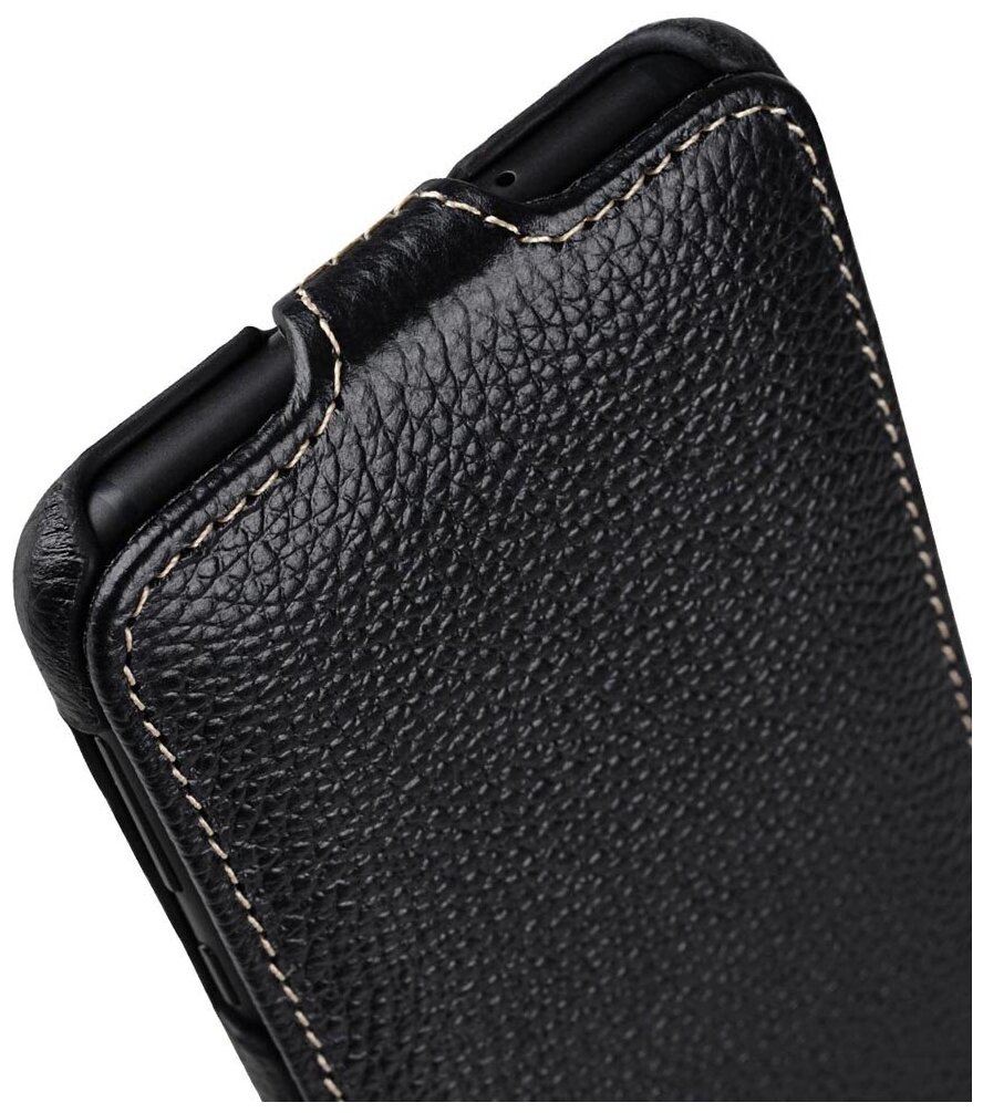 Кожаный чехол флип Melkco для Samsung Galaxy S10e - Jacka Type, черный