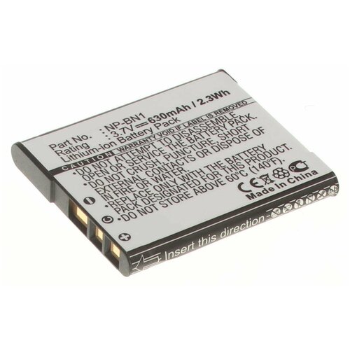 Аккумулятор iBatt iB-B1-F304 630mAh для Sony NP-BN1,