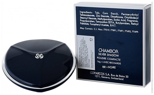 Chambor Пудра компактная Silver Shadow Compact Powder RR1 Ivoire 113 г