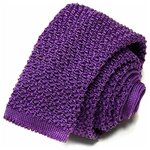 Фиолетовый вязаный галстук для мужчин Missoni 8ZAF9F - изображение