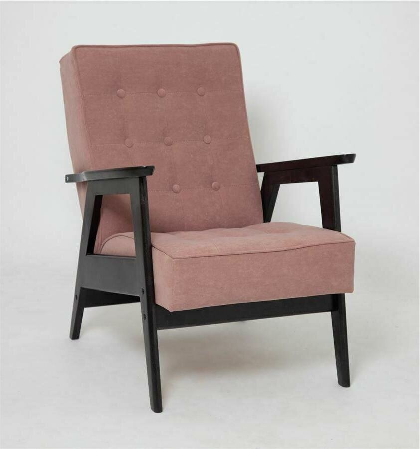 Кресло RB ретро венге / RS 12 - розовый