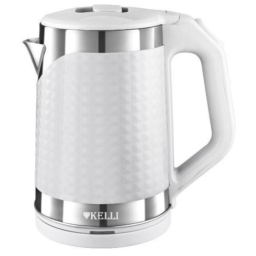 Чайник Kelli KL-1372W, белый электрический чайник kelli kl 1372w белый