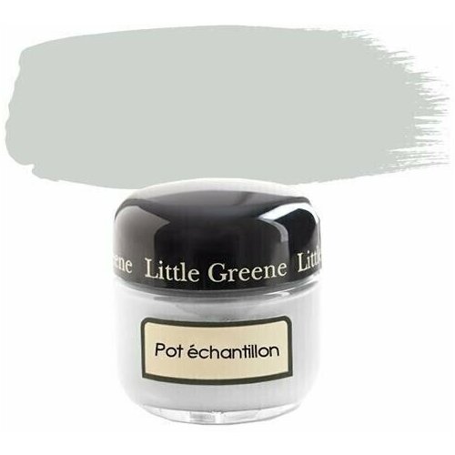 Краска Little Greene Absolute Matt Emulsion, 60 мл, стекл. банка, цвет BONE CHINA BLUE MID LG183