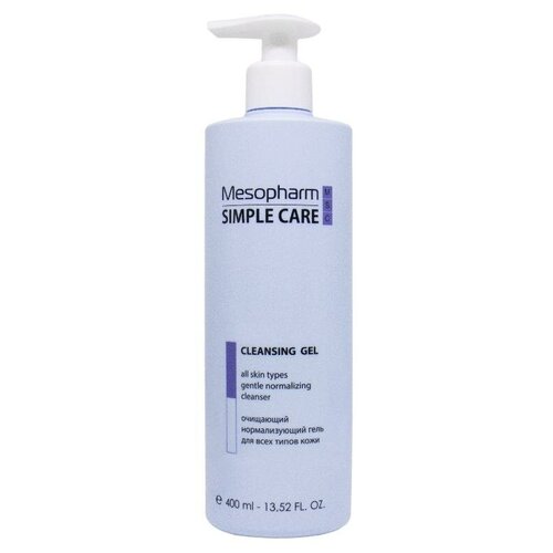 Mesopharm SIMPLE CARE Очищающий нормализующий гель CLEANSING GEL, 400 мл