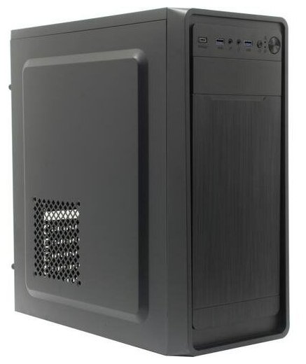 Корпус ATX Exegate EX287376RUS черный, БП 600W, 2*USB3.0, TypeC, аудио - фото №3