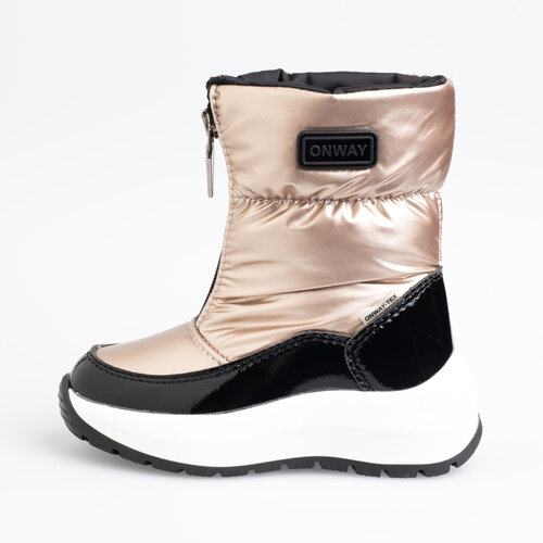 Сапоги ONWAY, размер 35, розовый, золотой