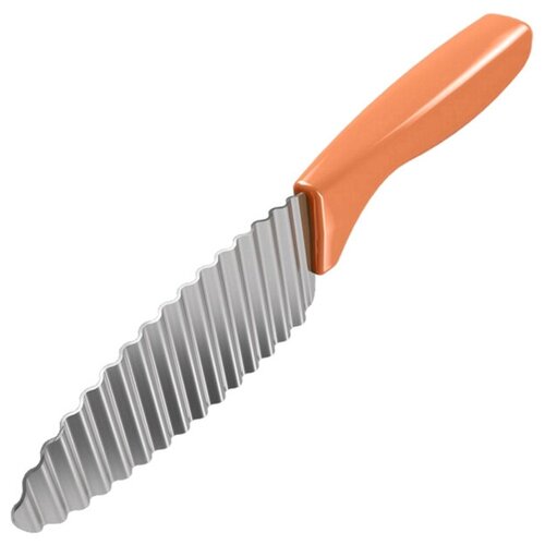 Нож фигурный METALTEX с волнистым лезвием нерж.сталь, пластик