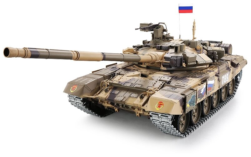 Радиоуправляемый танк Heng Long T-90 MS version V7.0 масштаб 1:16 RTR 2.4G - 3938-1UpgA V7.0