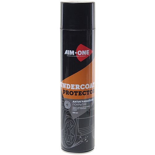 Антигравий темный UNDERCOAT PROTECTOR (аэрозоль) 650мл AIM-ONE