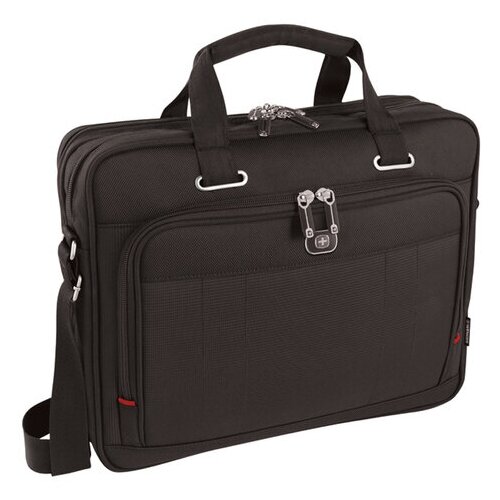 фото Wenger сумка для ноутбука 16'', черный, 41x10x34 см, 12 л