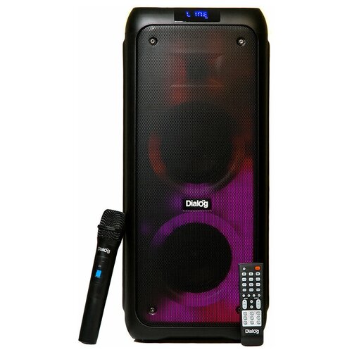 Акустическая портативная колонка Dialog Oscar AO-200 - 45W Караоке с беспр микр BTFMUSBSDLED 2235900₽