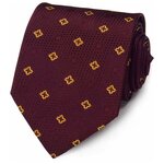 Модный галстук в цвете бордо Roberto Conti 821039 - изображение