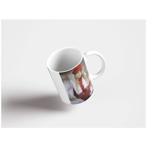 фото Кружка "зимняя страна чудес, красный, снег" 320 мл lotsprints