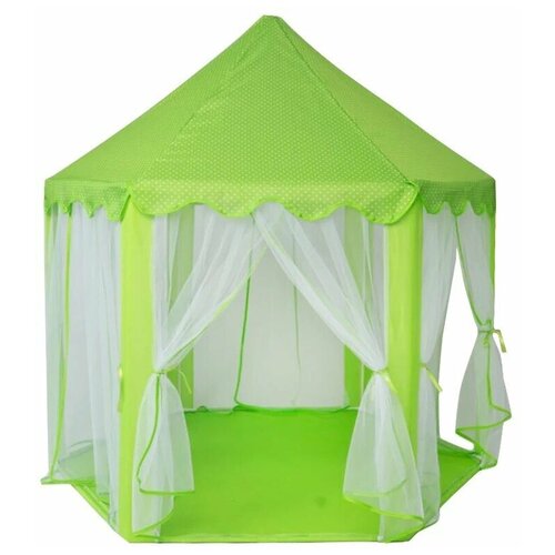 Детская игровая палатка Шатер Принцессы, зеленая