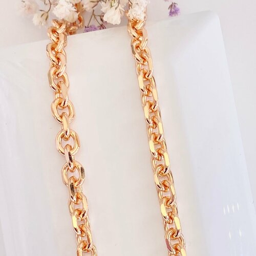 Цепь FJ Fallon Jewelry, бижутерный сплав, длина 50 см., золотой