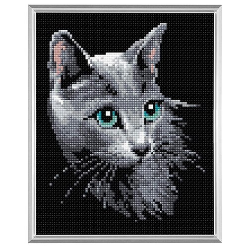 фото Am0014 набор алмазной мозаики риолис 'русская голубая' 20*25см