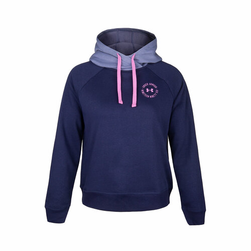 Толстовка Under Armour, размер XS, синий толстовка under armour ua rival fleece fz hoodie дети 1357609 001 ymd