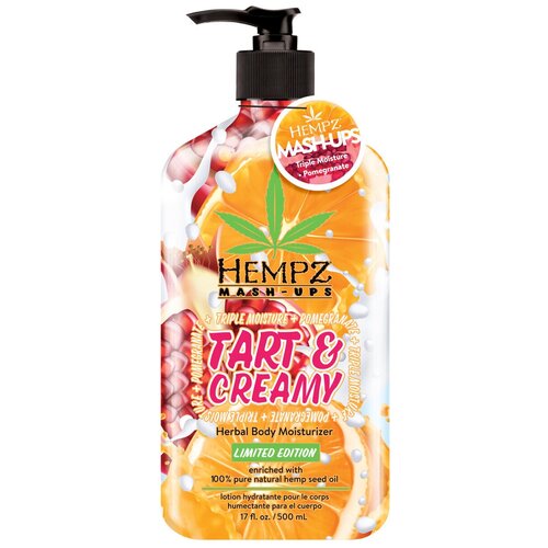 Молочко для тела увлажняющее Терпкий микс/Hempz Tart & Creamy Herbal Body Moisturizer 500 ml