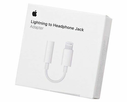 Переходник/адаптер Apple Lightning (M) - mini jack 35 (F)