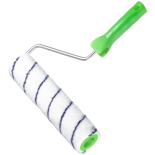 Валик полиакрил 250 мм стержень 8 мм d48 мм ворс 8 мм для водной основы с ручкой Wenzo Parma 1100₽