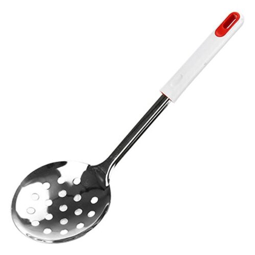 «Премьера» Шумовка из нержавеющей стали д10см, пластмассовая ручка 22см (Россия)