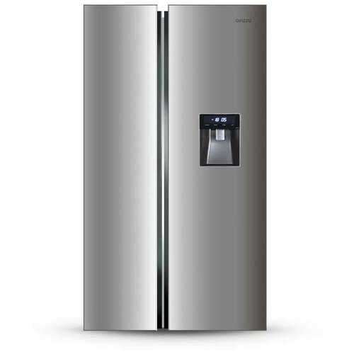Холодильник Ginzzu NFK-521 SbS сталь 6920000₽