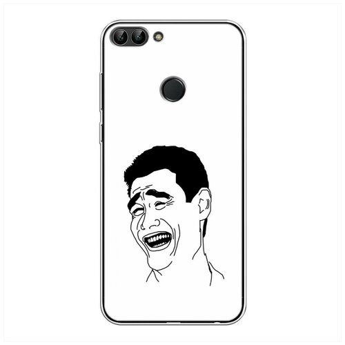 фото Силиконовый чехол "yao ming" на huawei p smart / хуавей п смарт case place